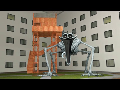 NIGHTMARE CATNAP Vs Towers in Garry's Mod | GMOD