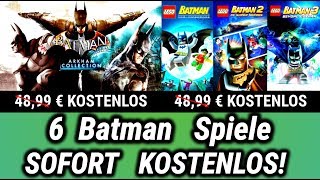 (Veraltet) (Sofort 100€) Kostenlos Spiele Downloaden / 6 Batman Spiele Kostenlos herunterladen