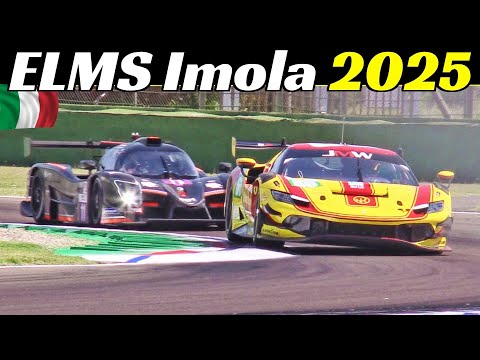 ELMS 4 Hours of Imola 2025 - European Le Mans Series - Collective Test - LMP2 - LMP3 & LMGT3