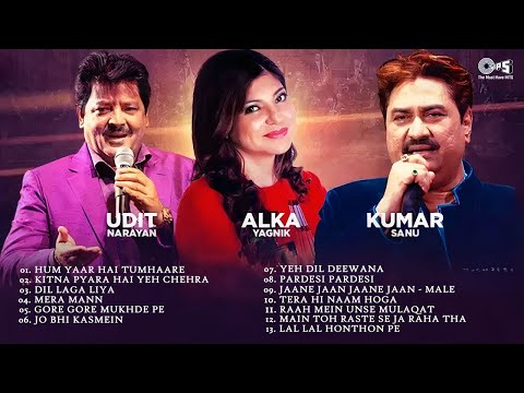 Best Of Udit Narayan, Alka Yagnik, Kumar Sanu Songs - Jukebox | Collection of Golden Hit Singer's