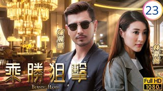 TVB懸疑劇 | 乘勝狙擊 23/28 | 司徒省出手教訓陳山聰(柏義) | 陳展鵬 | 林夏薇 | 陳山聰 | 傅嘉莉 | 粵語中字 | 2017 | Burning Hands