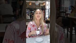 ☕️ Why you should never stir a Greek coffee!