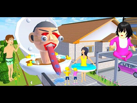 English SAKURA SchoolSimulator : 😍 Excited stream | Playing Solo | Streaming with Turnip