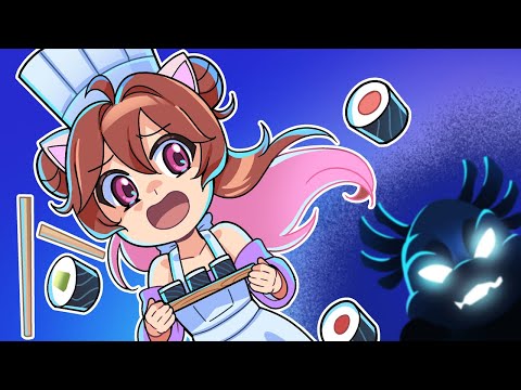 ¡SOBREVIVE a MONSTRUOS y DESAFÍOS! LINGAMES en Scary Sushi 2 🍣