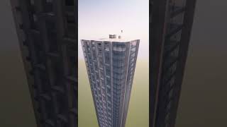 Minecraft Modern Office Block Build Timelapse #minecraft #architecture