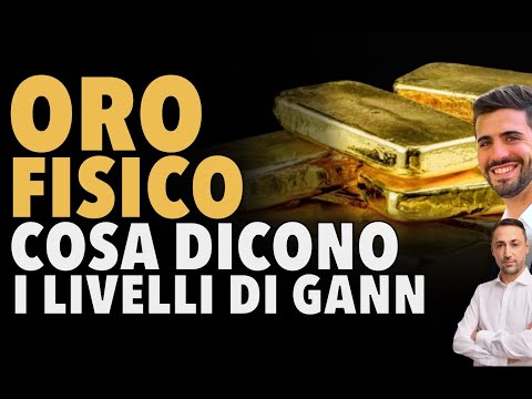 il METALLO GIALLO: Analisi aggiornata con gli angoli GANN SU ORO
