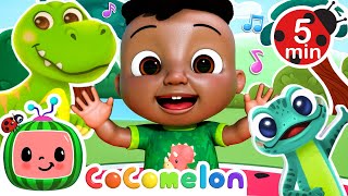 Happy Snappy Mister Dinosaur! | CoComelon Nursery Rhymes & Kids Songs | Dance Party