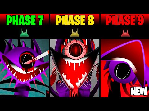 New All Phase 7 VS Phase 8 VS Phase 9 in Incredibox Sprunki (New Mod)