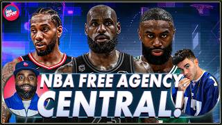 NBA Free Agency Central | Kawhi Back To Toronto | Lebron Leaves The Lakers | NBA Report