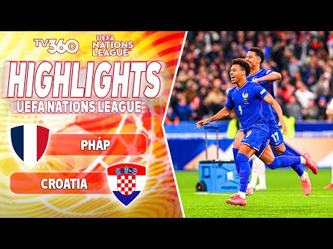 HIGHLIGHTS PHÁP VS CROATIA: MBAPPE TỎA SÁNG, PHÁP ĐI TIẾP SAU LOẠT LUÂN LƯU ĐỈNH CAO| NATIONS LEAGUE