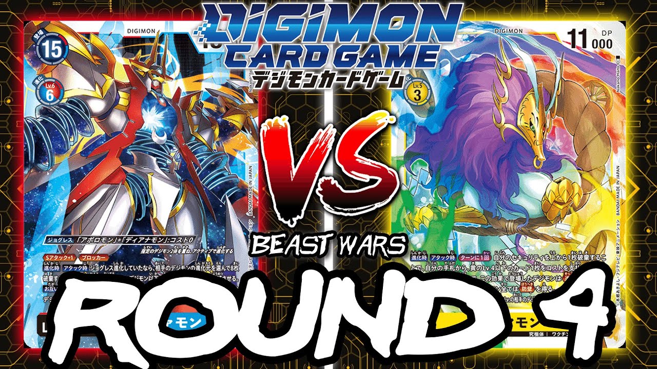 GraceNovamon VS Mitamamon!! | Digimon Card Game: EX5 Animal Colosseum Beast Wars (ROUND 4)