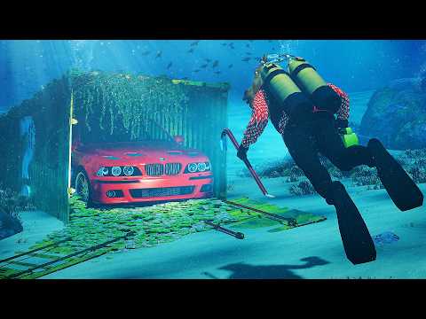 Stealing Underwater Mystery Crates In GTA 5 RP