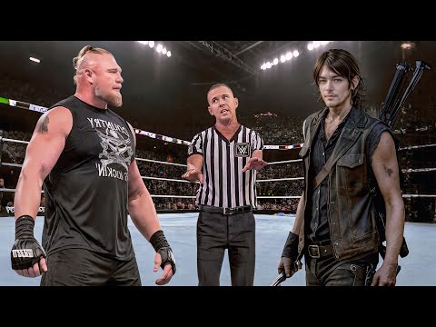 Full Match - Brock Lesnar vs Daryl Dixon - Iron Man Match 2025 | WWE2K Feb 7, 2025