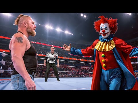 Full match - Brock Lesnar vs Pennywise - Iron  Man Match 2024