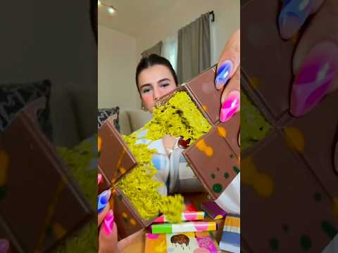 تجربة شوكلاتة دبي سعره 100$ !🍫🤑 #شوكلاتة_دبي