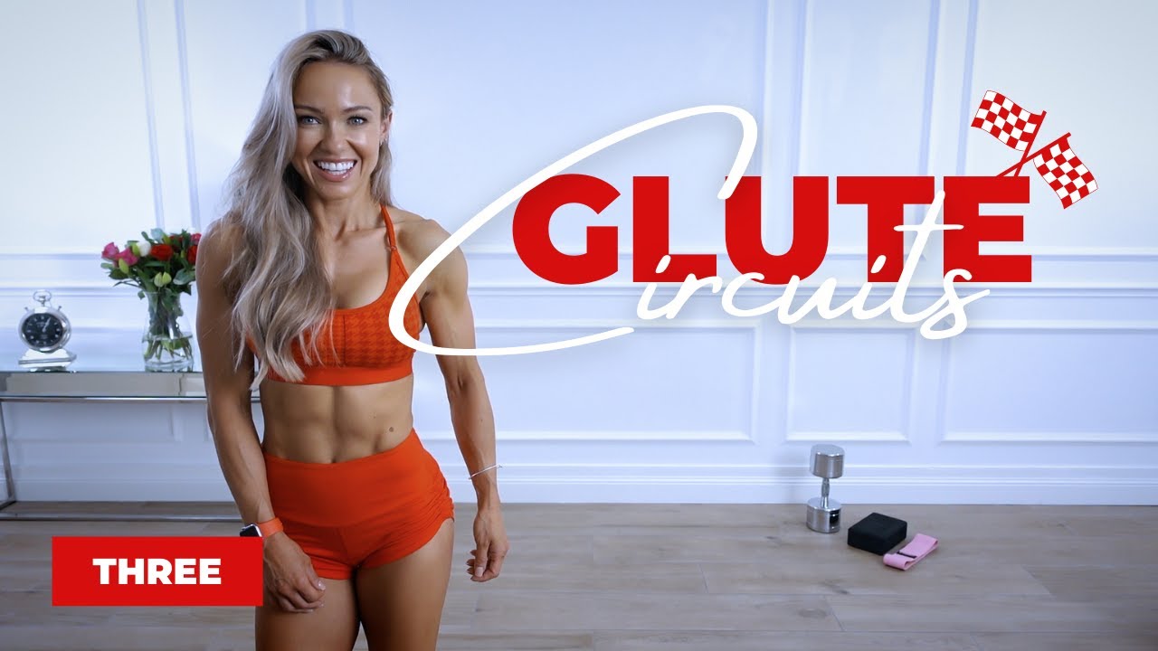 GLUTE WORKOUT with Dumbbells - Glutes Isolation - Circuit Series Day 3 - Caroline Girvan