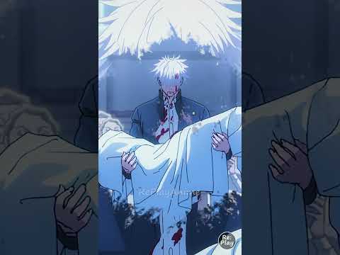This changed him forever 😭💔- #Gojo #Satoru holding #amanai #riko one last time - Jujutsu Kaisen