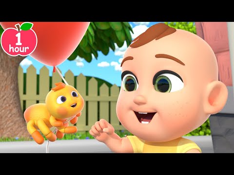 Itsy Bitsy Spider Song | Newborn Baby Songs & Nursery Rhymes