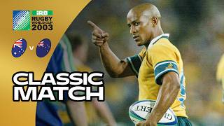 Wallabies knock out the All Blacks 🔥 | Best Moments | Australia v New Zealand | Rugby World Cup 2003