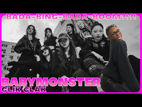 I’M SORRY?!?! 😱😱😱 | BABYMONSTER - 'CLIK CLAK' M/V REACTION