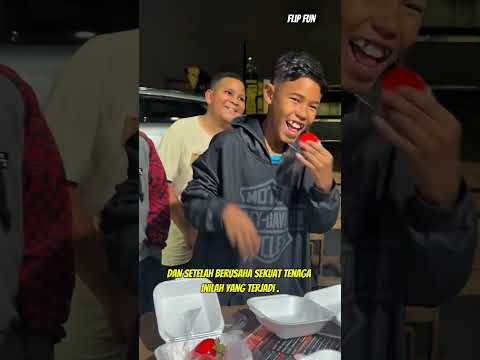 mencoba jajanan viral
