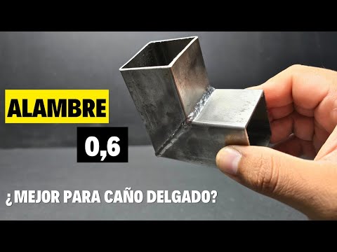 Probamos alambre 0.6 para la mig