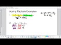Exploring Adding and Subtracting Radicals