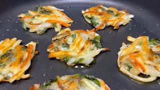 감자와 깻잎이 만나면 놀라운 맛입니다 👍 감자튀김보다 맛있어서 감자 한 박스가 순삭됩니다 !