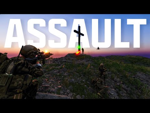 Repelling A MASSIVE Assault In ARMA Reforger