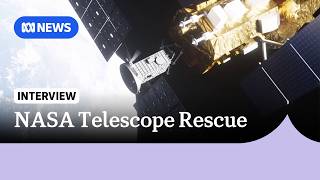 YouTube video thumbnail: Astrophysicist Explains 'Ambitious' Mission to Save Nasa Telescope