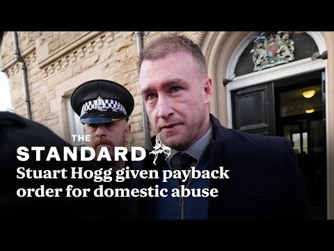 Ex-Scotland rugby captain Stuart Hogg given payback order for domestic abuse