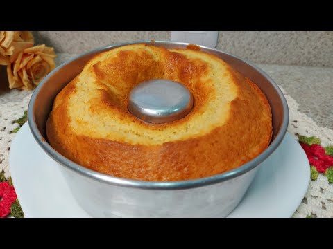 Em 4 minutos com 2 ovos você faz um BOLO MELHOR QUE O COMPRADO |Bolo caseiro simples e fofinho