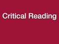 Critical Reading and Logical Fallacies