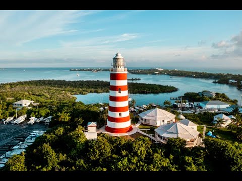 YouTube video thumbnail: Bahamas: Working in the Last Light House on the Island