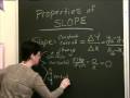 Understanding Slope and Lines