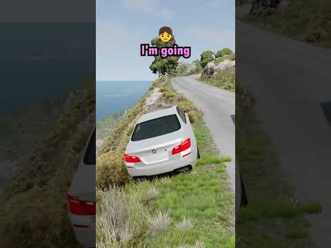 She steals her father's BMW!  #beamngdrive #beamng