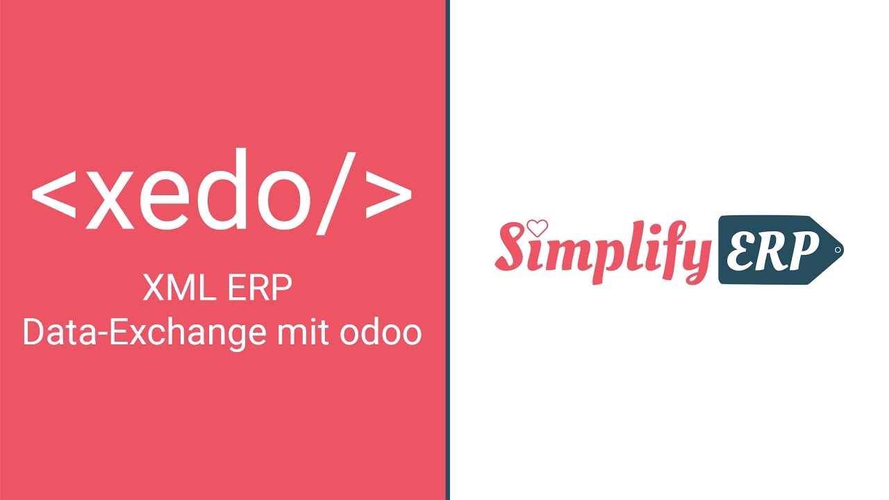 XEDO – XML Import u. Export von ERP-Systemen mit odoo | 5/12/2017

Drop a LIKE and SUBSCRIBE for daily videos! Hit the BELL to not miss any of our content! Take a look at our CommerceCore ...