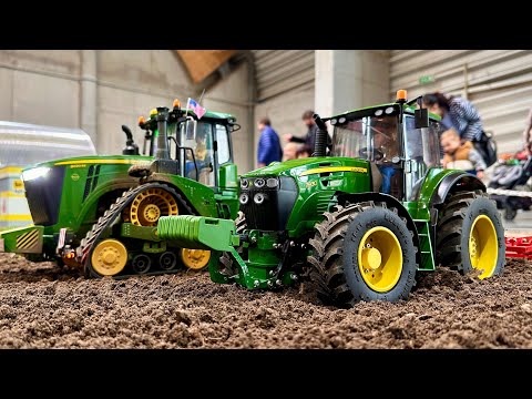 RC Tractors in Action: Farming on the Field + Amazing RC Truck Footage