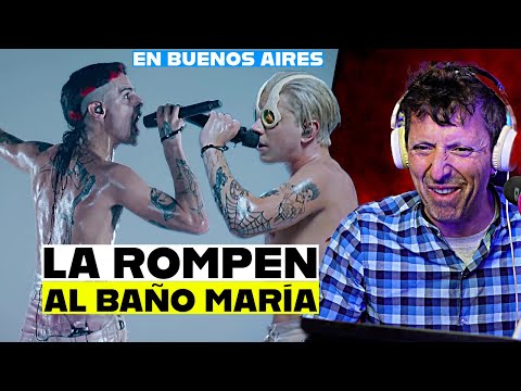 CA7RIEL Y PACO AMOROSO en concierto en BUENOS AIRES EL ÚNICO | CANTAUTOR REACCIÓN