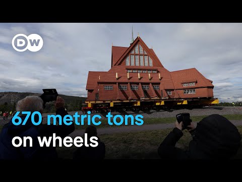 YouTube video thumbnail: How a Town in Sweden Moved an Entire 670-ton Church ... and why