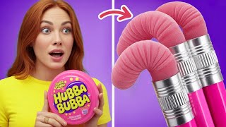 Back to School Hacks 💡 $1 vs $1000 DIY Supplies Challenge by Crafty Parents! 📚✂ by 123GO!