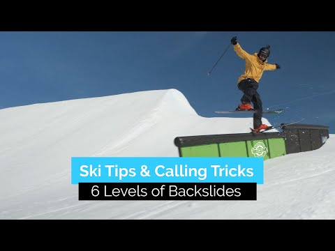 6 Levels of Backslides on Skis | Ski Tips & Calling Tricks