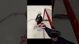 It’s Junior Rangers Camp, of course we have Matt Rempe content #mattrempe #metaglasses #hockey