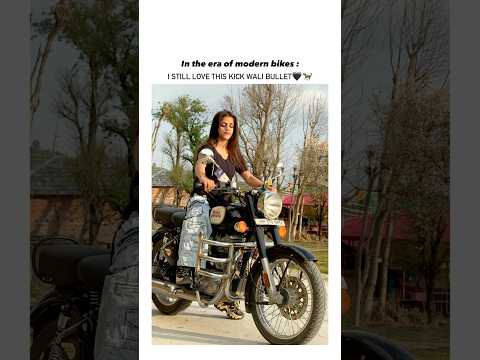My true love 🐎 #bulletgirl  #bulletlover #bulletridergirl #royalenfield #bullet350 #ytshorts