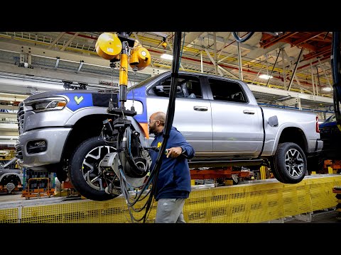 2025 Ram 1500 Truck Factory - Production of American Trucks