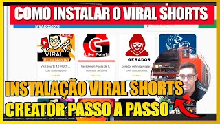 Tutorial como baixar e instalar o Viral shorts CreATOR PASSO A PASSO