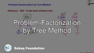 Problem-Factorization by Tree Method