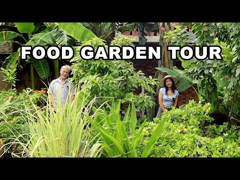 American Expat’s Tropical Food Garden in Vietnam