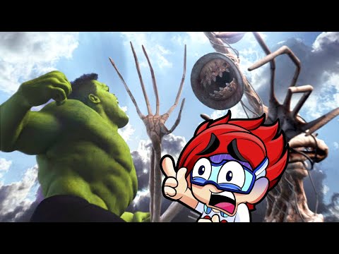 SIREN HEAD vs HULK en LA VIDA REAL | Luky REACCIONA a 葉式特工Yes Ranger