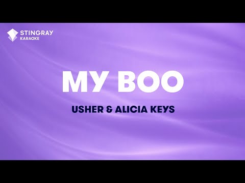 My Boo – Usher, Alicia Keys (Karaoke with Lyrics – No Lead Vocal)